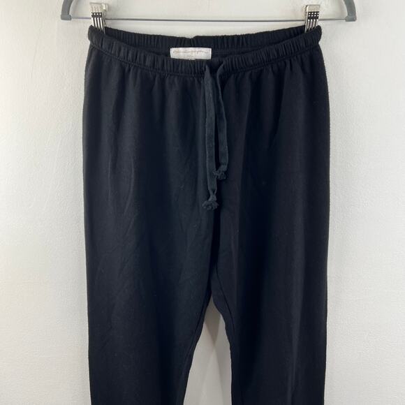 SPIRITUAL GANGSTER Stars Fave Black Sweatpant Cotton Blend Elastic Waist Size S - Picture 2 of 7